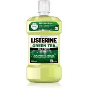 Listerine Green Tea Mondwater  voor Versterking van de Tandglazuur 500 ml