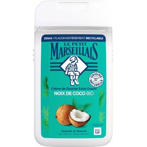 Le Petit Marseillais - Les P'tits Bonheurs - Douchecrème - Wit - 250 ml met Kokosolie