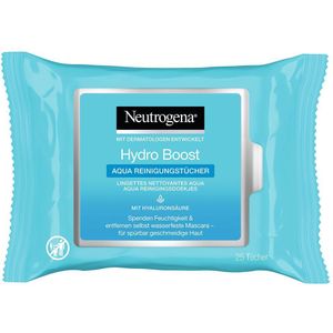 Neutrogena - Hydro Boost - Reinigingsdoekjes - 25 Stuks - Met Hyaluronzuur