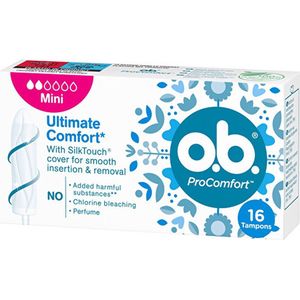 o.b. Pro Comfort Mini - Tampons - 16 Stuks