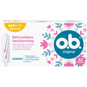 O.B. - Original Normal - Tampons - 32 Stuks