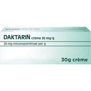 DAKTARIN Crème tegen Voetschimmel - Effectieve Behandeling - 1 x 30 gr