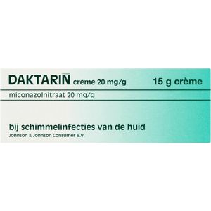 DAKTARIN Crème Tegen Voetschimmel - 1 x 15 gr - Anti-Schimmel