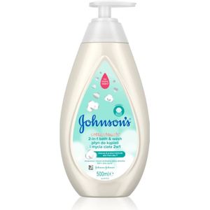 Johnson's® Cottontouch Bubbelbad en wasgel 2 in 1 voor Kinderen 500 ml