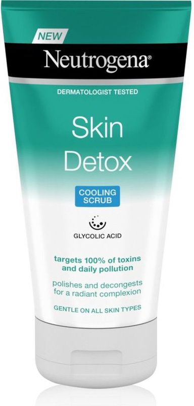 Neutrogena - Skin Detox - Gezichtsreinigend Peeling - 150 ml - Mechanische Peeling
