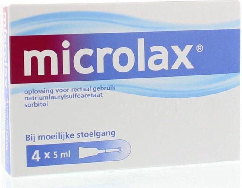 Microlax Microklysma - 1 x 4 stuks