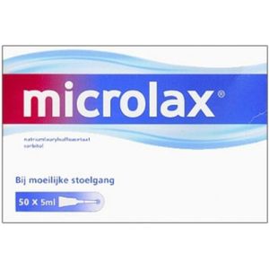 Microlax Klysma flacon 5ml  50 stuks