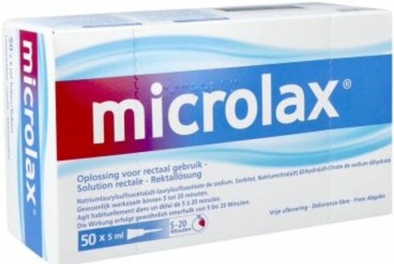 Microlax Microklysma - 1 x 50 stuks