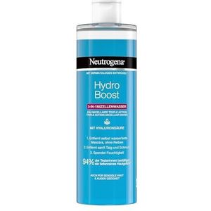 Neutrogena Hydro Boost Micellair water - effectieve en zachte gezichtsreiniging - 3 x 400 ml