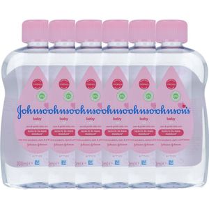 Johnson's Baby Oil - Voordeelverpakking 6x300ml