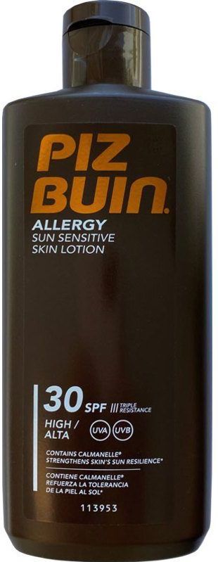Piz Buin Allergy Sun Sensitive Skin Lotion SPF 30