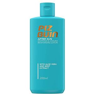 Piz Buin Verzachtende en verkoelende vochtinbrengende lotion voor na de zon, 200 ml