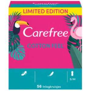 Carefree - Cotton Inlegkruisjes - 56 st - Zacht Materiaal