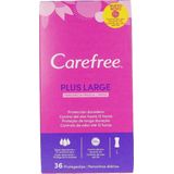 Carefree Plus Large Fresh - Inlegkruisjes - 36 stuks - Zeer Absorberend