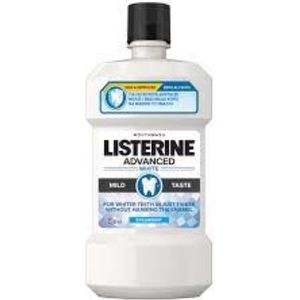 Listerine Mondwater Advanced White Mild 250 ml