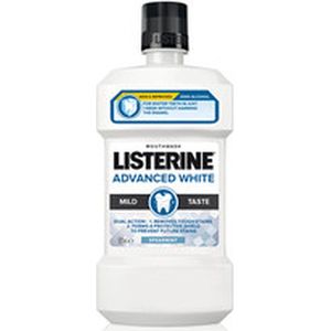 Listerine Advanced White Mild Taste Whitening Mondwater 1000 ml