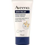 Aveeno Skin Relief Vochtinbrengende handcrème (75 ml) - crème voor zeer droge handen - natuurlijke huidverzorging met rustgevende haver en sheaboter - veganistisch