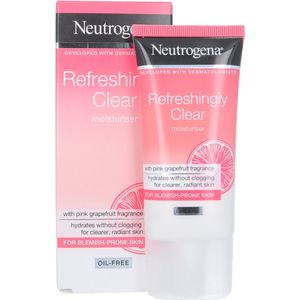 Neutrogena Refreshingly Clear Oil-Free Moisturizer - Pink Grapefruit