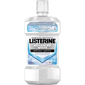 Listerine Mondspoeling Advanced White Mild - 6x500ml - Voordeelverpakking