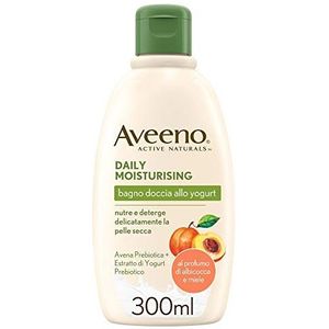Aveeno - Daily Moisturising Yoghurt Body Wash - Douchegel - Apricot & Yoghurt - 300 ml