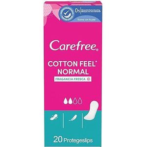 Carefree Salvaslip Cotton Fresh Fragrance 20 stuks 63 g
