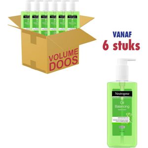 Neutrogena Oil Balancing Facial Wash Gezichtsreiniger met Pomp (6 x 200ml)