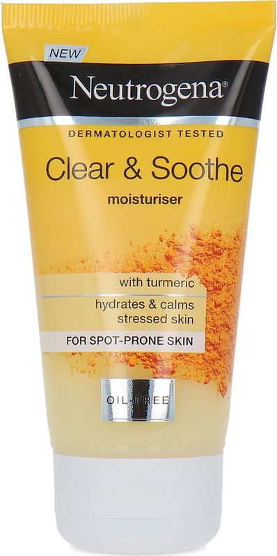 Neutrogena - Clear & Soothe - Gezichtscrème - Turmeric - 75 ml