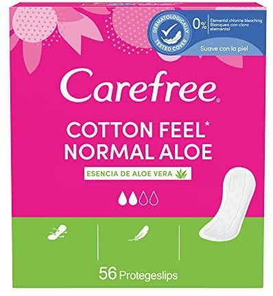 Carefree - Cotton Feel - Inlegkruisjes - Normaal - 56 Stuks