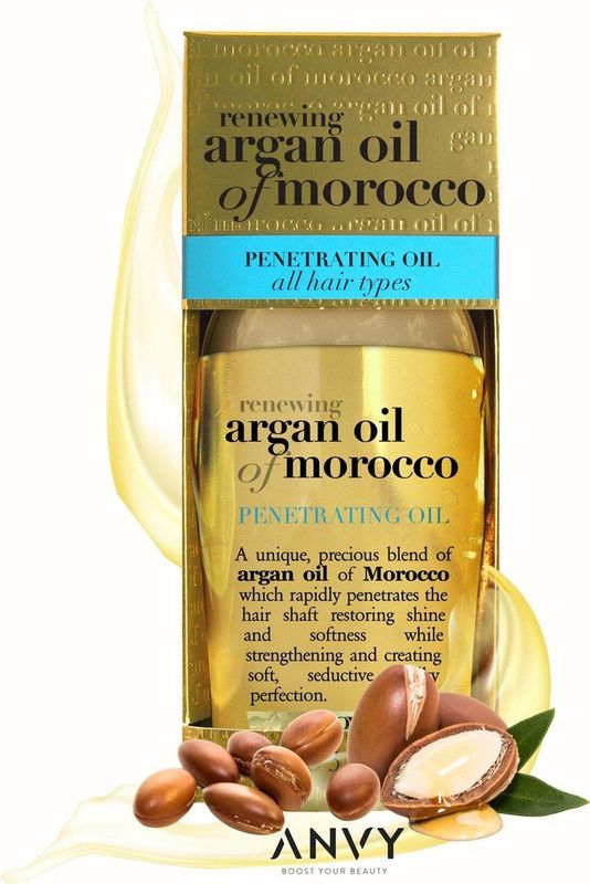 OGX - Argan Oil Of Morocco - Haarolie - 100 ml - Zonder Sulfaten