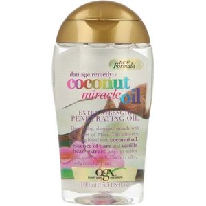 x6 OGX Extra Strength Damage Coconut Miracle Penetrating Oil 100ml