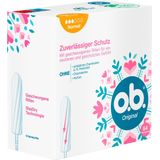 o.b. - Originele Normale Tampons - 64 Stuks - Plantaardig - Vrij Van Schadelijke Chemicaliën