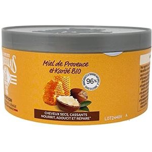 Le Petit Marseillais - All-Purpose Mask Nutrition Honey de Provence & Shea Organic (250 ml diepte) - Masker voor droog en broos haar - Haarmasker 96% natuurlijke oorsprong