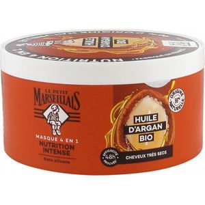 Le Petit Marseillais Nutrition Masker voor droog en beschadigd haar, infusie van Calendula & Argan, 300 ml