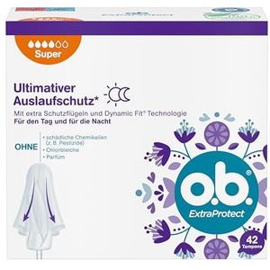 o.b. ExtraProtect - Tampons - Super - 42 Stuks
