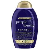OGX Blonde Enhance+ Purple Toning Paarse Shampoo  neutraliseert gele Tinten 385 ml