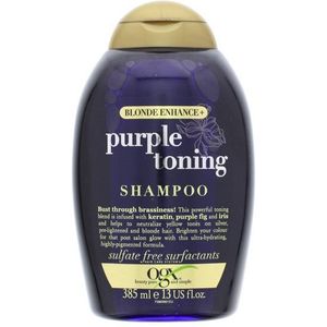 OGX - Blonde Enhance+ Purple Toning - Paarse Shampoo - 385 ml
