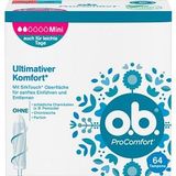 o.b. ProComfort - Tampons - Mini - 64 Stuks - Plantaardige Tamponkern