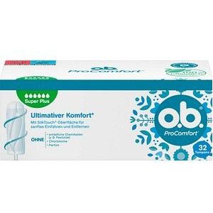 o.b. ProComfort Super Plus Tampons - 32 Stuks - Dynamic Fit-technologie