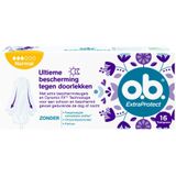 OB - ExtraProtect - Tampons - Normal - Gynaecologisch Getest - 100% Plantaardige Kern
