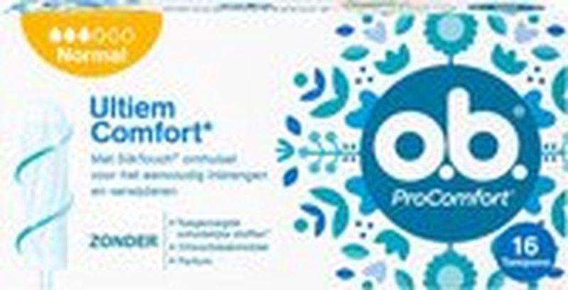 o.b. ProComfort Normal doosje met 16 stuks