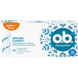OB - ProComfort Super - Tampons - 16 Stuks - Super Absorptievermogen