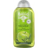 Le Petit Marseillais Shampoo Force & E0mlat voor alle haartypes, biologische appel & olijfblad, 250 ml