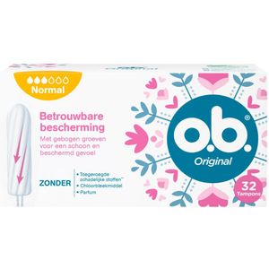 O.B. - Original Normal - Tampons - 32 Stuks