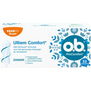 O.B. ProComfort Super - Tampons - 32 Stuks