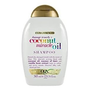 OGX Damage Remedy + Coconut Miracle Oil Shampoo, Voor Droog en Beschadigd Haar, 385 ml