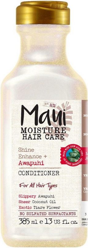 Maui Moisture - Awapuhi Conditioner - 385 ml - Vegan - Hydrateert en Laat Glanzen