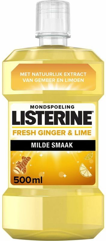 Listerine Mondwater Fresh Ginger & Lime 500 ml