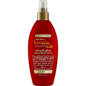 OGX Frizz-Free + Keratin Smoothing Oil - 200 ml