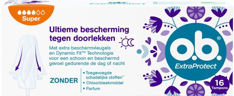 OB ExtraProtect - Tampons Super - 16 Stuks