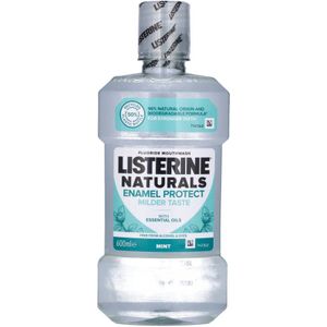 Listerine Mint Wash Natural Enamel Protect 600 ml
